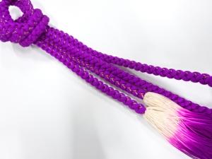 正絹　手組帯締め